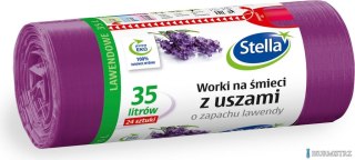 STELLA Worki 35l na śmieci z uszami, zapach lawendy (24 szt.) 023561