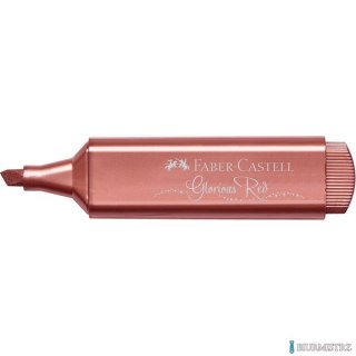 Zakreślacz 1546 metaliczny czerwony Faber-Castell 154673 FC