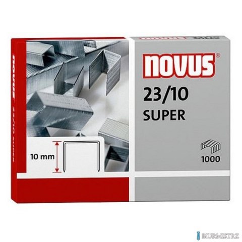 Zszywki 23/10 SUPER 1000 NOVUS 042-0531 NO