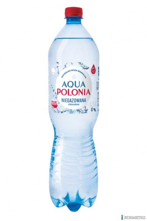 BEZ KAUCJI Woda AQUA POLONIA niegazowana 1.5L zgrzewka 6 szt.