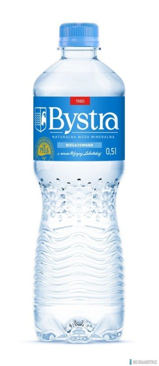 BEZ KAUCJI Woda BYSTRA 0.5l niegazowana zgrzewka 12 szt.