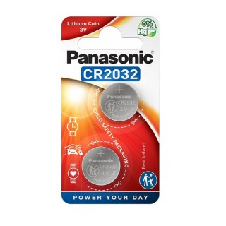 Baterie Panasonic alkaliczne LITOWA CR2032/2BP | 2szt.