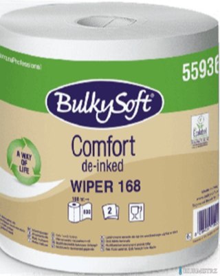 BulkySoft Comfort de-inked EKOLOGICZNE czyściwo papierowe 2w. 168m, 800 odcinków 55936