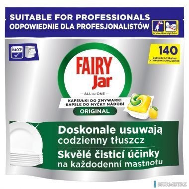 FAIRY Kapsułki do zmywarki Kaps Professional Lemon 140 sztuk 95614