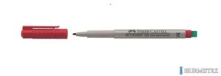 Foliopis ścieralny czerwony, 10 sztuk M 1.0 FABER-CASTELL 151499 SALE