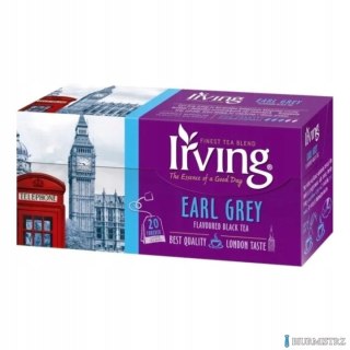 Herbata IRVING Earl Grey 20 kopert czarna