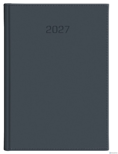 Kalendarz dzienny A5D Vivella, 2027, 216 A5DB GRAFIT, WOKÓŁ NAS