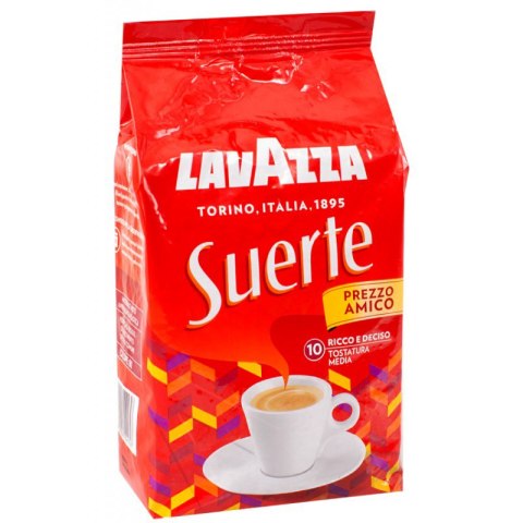 Kawa Lavazza Suerte | 1kg | Ziarnista | karton 6 szt.