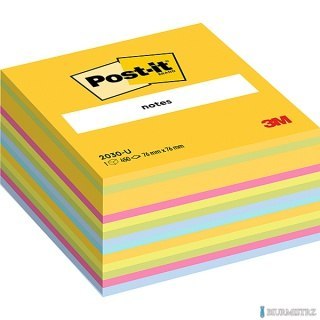 Kostka samoprzylepna POST-IT 76x76mm 1x450 kart., intensywne kolory 3M-4046719274116