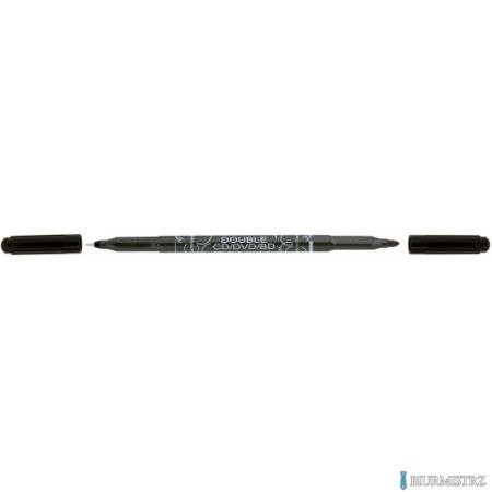 Marker CD dwustr.czarny 3616 CENTROPEN
