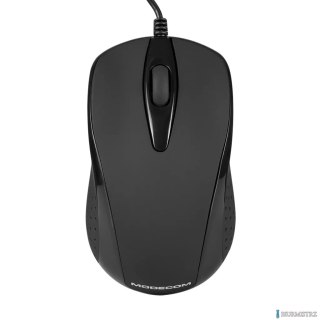 Mysz optyczna przewodowa Modecom M4, czarna, MC010792
