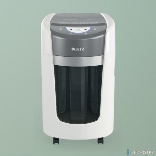 Niszczarka IQ Optimax Home Office 225, P5, 6 kartek, kosz 15 l, 83580000, Leitz.