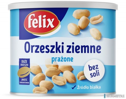 Orzeszki ziemne prażone bez soli FELIX 140g puszka