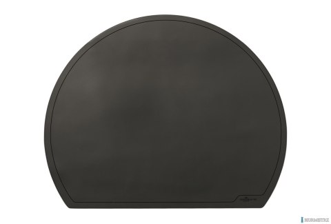 Podkład na biurko, półokrągły, 650x520 mm Cza rny 729501 DURABLE