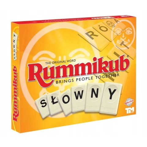 Rummikub gra wersja słowna żółta