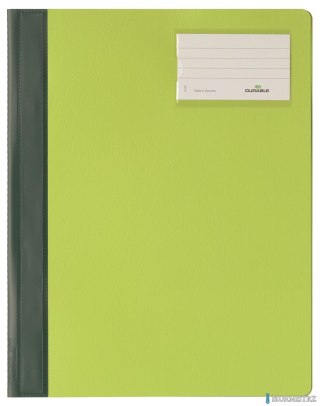 Skoroszyt_A4 kolorową okładką,rozszerz. PCW Zielony 250005 DURABLE