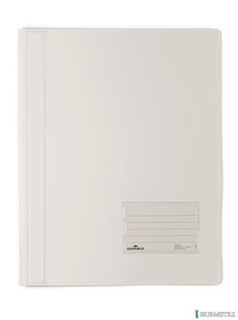 Skoroszyt DURALUX przezroczysty biały DURABLE 268002