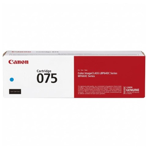 Toner Canon CRG-075C do i-SENSYS MF667Cx | 1 300 str.| Cyan |