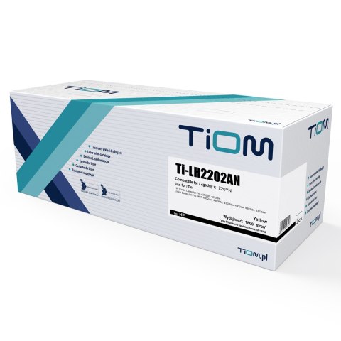 Toner Tiom do HP 220YN | W2202A | 1800 str. | yellow