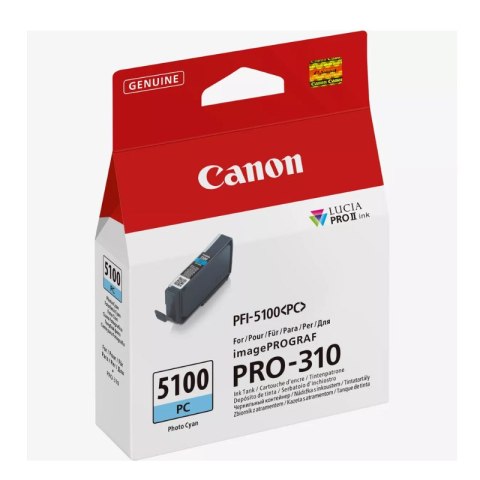 Tusz Canon PFI-5100 PC | 14,4ml | photo cyan
