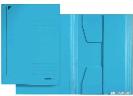 (WYCOFANE) Teczka kartonowa z 3 zakładkami 3924-01-35 niebieska ESSELTE SALE