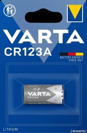 Bateria litowa 3V CR123A VARTA