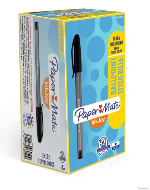 Długopis_ze skuwką INKJOY 100 CAP czarny PAPER MATE S0960890
