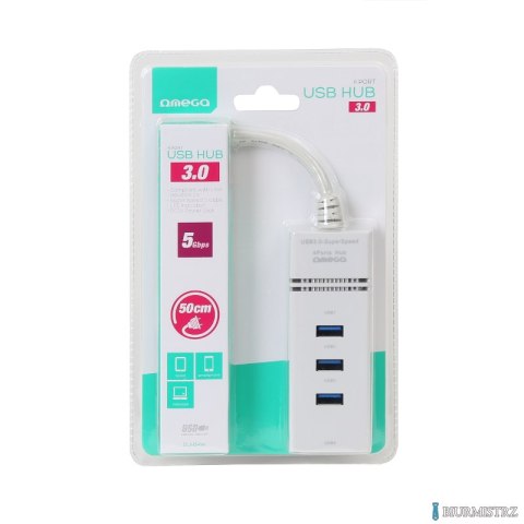 HUB USB OMEGA 4x USB-A 3.0 OUH34W