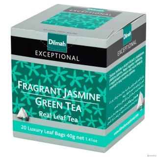 Herbata DILMAH Exceptional feagrant jasmine 20 kopert zielona