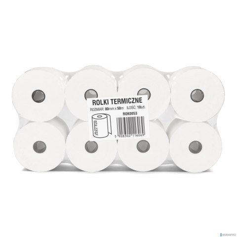 Rolki termiczne DOTTS 80mm x 50m (10szt) BPA FREE