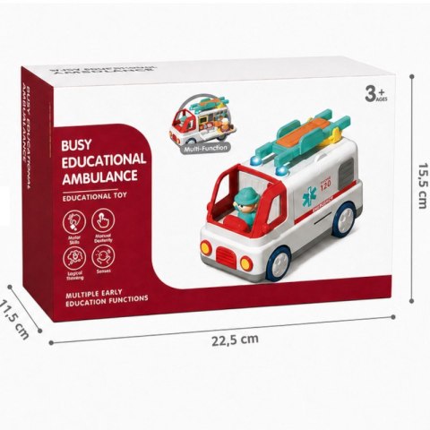 Sensoryczny ambulans sorter rozkładany dla dzieci