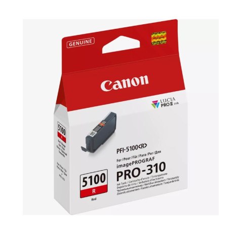 Tusz Canon PFI-5100 R | 14,4ml | red