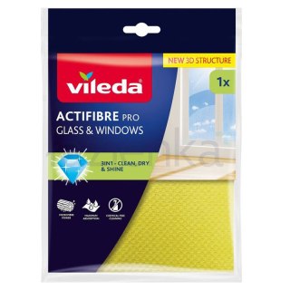 Vileda Ściereczka Actifibre PRO do szkła i okien 1szt