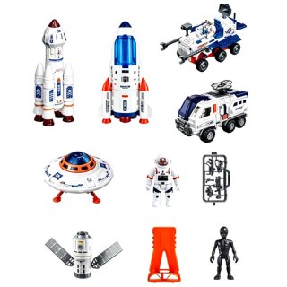 Zestaw zabawek kosmiczny Space 10 elementów